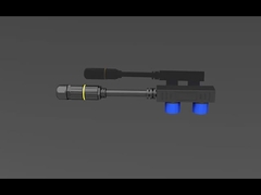 M15 F Tipo Módulo Conector à prova d'água Masculino Feminino