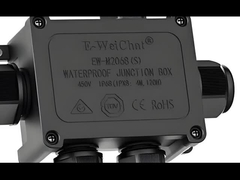 Caixa de Junção de Cabo à Prova d'Água, 1 Entrada para 4 Saídas, Classificação IP68