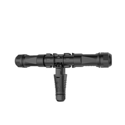 comprar PA66 Nylon 300V Conector de energia à prova d'água Quick Plug Adaptador Tee 40A Max Fabricação em linha