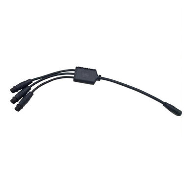 comprar Conector de cabo à prova d'água M12 tipo Y IP68 PA66 Nylon para aplicações em lâmpadas de rua 220V Fabricação em linha