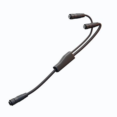 Conector de Cabo Impermeável Série Y Paralelo IP67 Material de Nylon PA66 para Aplicações em Solares Externos