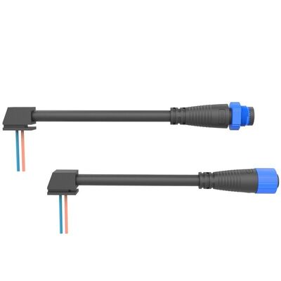 Conector LED industrial de 4 pinos à prova d'água com corrente máxima de 10A+5A, tipo sem parafuso e resistência UV para iluminação exterior
