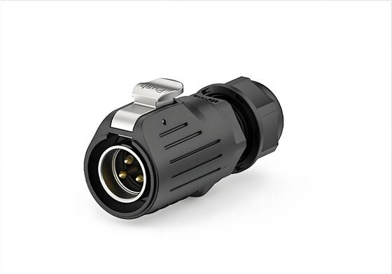Conector de alimentação LP20 3-Core 20A IP67 à prova d'água para montagem em painel